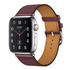 For Apple Watch Series 7 41mm / 6 & SE & 5 & 4 40mm / 3 & 2 & 1 38mm / Purplish Red