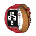 For Apple Watch Series 7 45mm / 6 & SE & 5 & 4 44mm / 3 & 2 & 1 42mm / Red