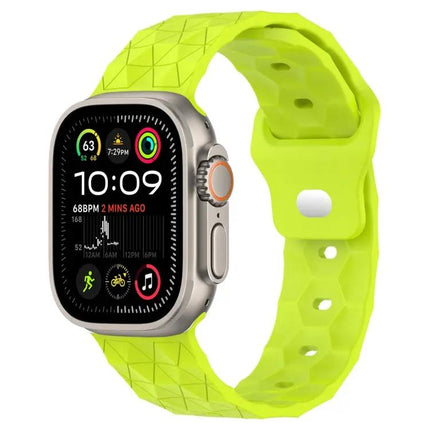 Football Texture Silicone Band For Apple Watch 41mm And 49mm