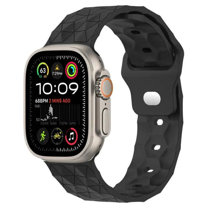 Football Texture Silicone Band For Apple Watch 41mm And 49mm