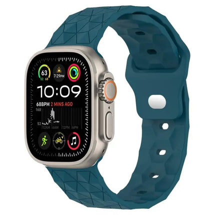 Football Texture Silicone Band For Apple Watch 41mm And 49mm