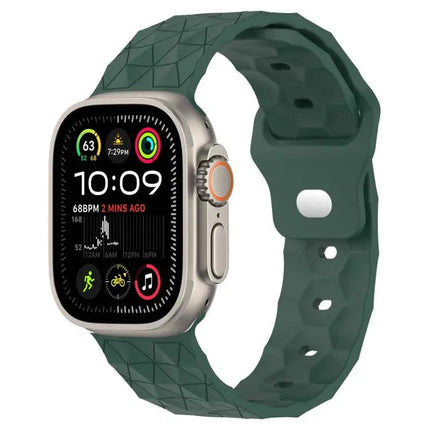 Football Texture Silicone Band For Apple Watch 41mm And 49mm