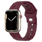 For Apple Watch 8 41mm / Wine Red