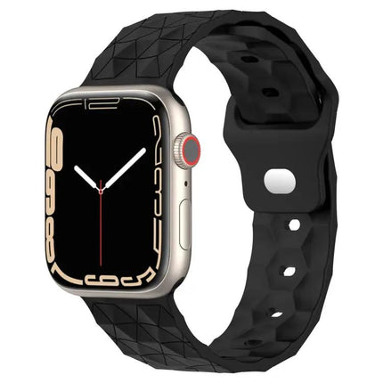 Football Texture Silicone Watch Band For Apple Watch 40/44mm