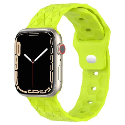 Football Texture Silicone Watch Band For Apple Watch 49/45mm