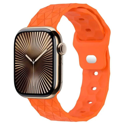 Football Texture Silicone Watch Band For Apple Watch 42/46mm