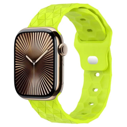 Football Texture Silicone Watch Band For Apple Watch 42/46mm