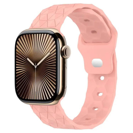 Football Texture Silicone Watch Band For Apple Watch 42/46mm