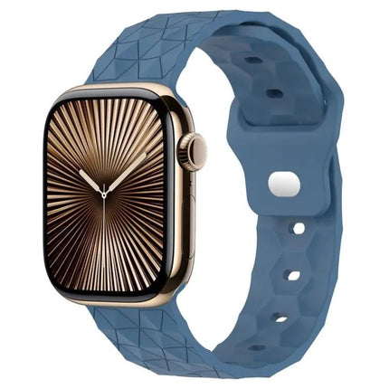 Football Texture Silicone Watch Band For Apple Watch 42/46mm