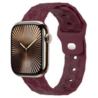 For Apple Watch Series 10 46mm / Wine Red