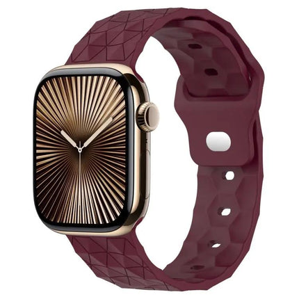 Football Texture Silicone Watch Band For Apple Watch 42/46mm