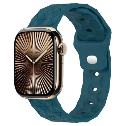 Football Texture Silicone Watch Band For Apple Watch 42/46mm