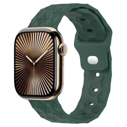 Football Texture Silicone Watch Band For Apple Watch 42/46mm