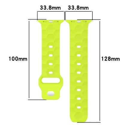 Football Texture Silicone Watch Band Apple Watch 40mm 44mm
