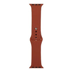 For Apple Watch Series 8&7 41mm / SE 2&6&SE&5&4 40mm / 3&2&1 38mm / Saddle Brown