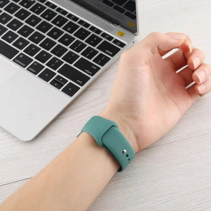 Silicone Replacement Watch Strap For Apple Watch 42-49mm