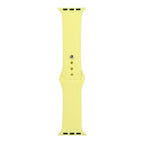 For Apple Watch Series 8&7 41mm / SE 2&6&SE&5&4 40mm / 3&2&1 38mm / Shiny Yellow