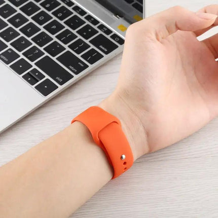 Short Silicone Watch Strap Replacement For Apple Watch