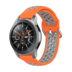 For Samsung Galaxy Watch 46mm / Gear S3 / Orange Grey