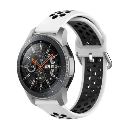 Two-Tone Silicone Replacement Strap for Huawei Watch 46mm