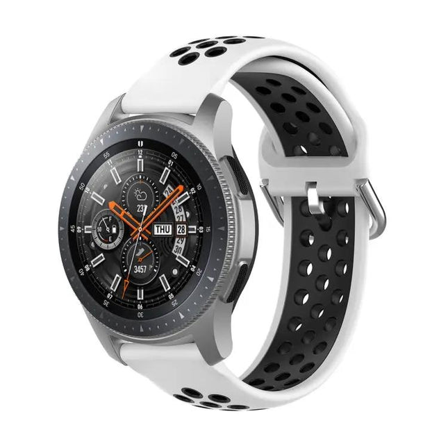 Two-Tone Silicone Replacement Strap for Huawei Watch 46mm