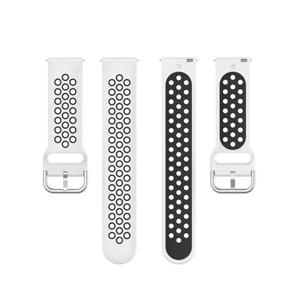 Two-Tone Silicone Replacement Strap for Huawei Watch 46mm