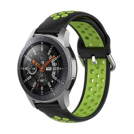 Two-Tone Silicone Replacement Strap for Huawei Watch 46mm
