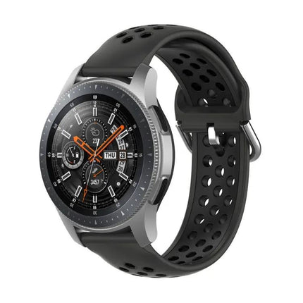 Two-Tone Silicone Replacement Strap for Huawei Watch 46mm