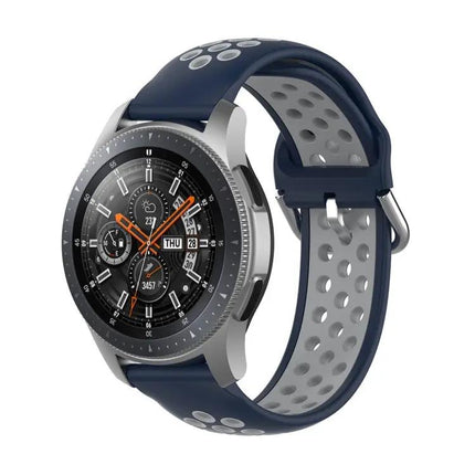 Two-Tone Silicone Replacement Strap for Huawei Watch 46mm