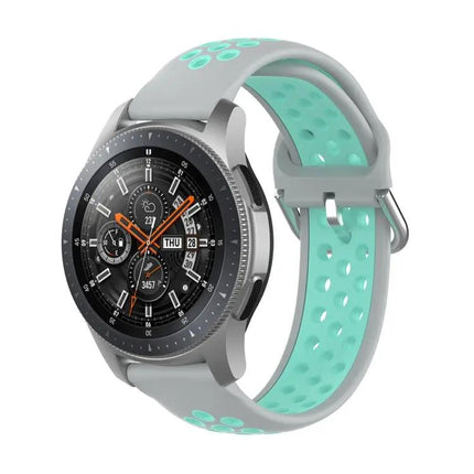 Two-Tone Silicone Replacement Strap for Huawei Watch 46mm