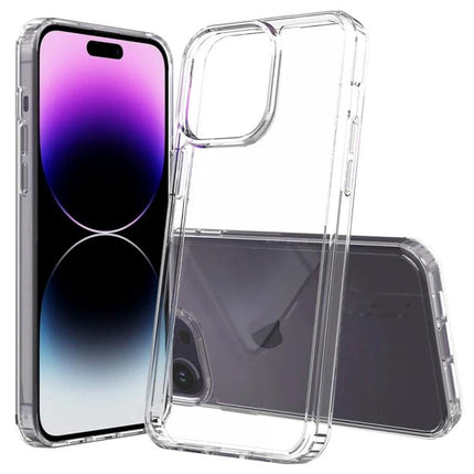 Durable Phone Case For Everyday Use - clear TPU and acrylic slim protective phone case shielding against scratches, dust, and bumps