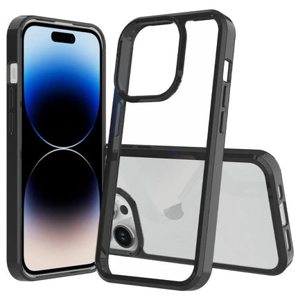 Durable Phone Case For Everyday Use slim TPU and acrylic clear back protective bumper for daily commutes and minor drops