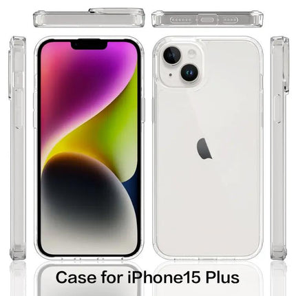 Scratchproof Acrylic 1.5mm Phone Case for iPhone 15/15 Plus