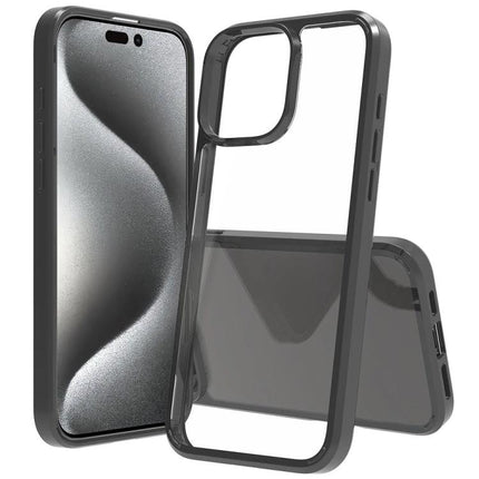 Durable Phone Case For Everyday Use - slim TPU and acrylic clear protective phone case with precise cutouts for daily commutes