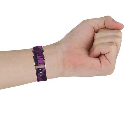 Fitbit Charge 4/3/3 SE Nylon Denim Replacement Strap