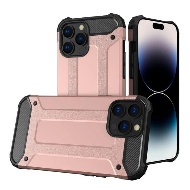 Magic Armor Phone Case For iPhone Everyday Protection - slim rose gold rugged protective case for daily drops and scratches