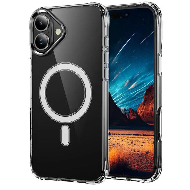MagSafe Magnetic Phone Case Four Corner Airbags iPhone 15-18
