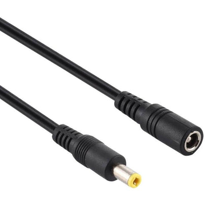 DC Power Splitter Cable for Dual Device Charging, 70cm Length - black DC female to male connector cable for powering routers cameras LED lights