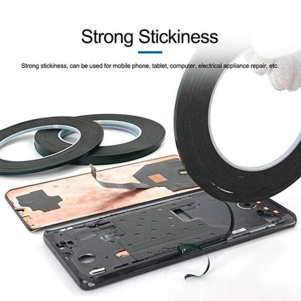 Double-Sided Foam Tape for Phone Screen Repairs, 10 Meters Long - strong stickiness for securing touchscreens during repair without surface damage