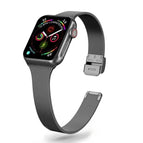 For Apple Watch Series 8&7 41mm / SE 2&6&SE&5&4 40mm / 3&2&1 38mm / Black