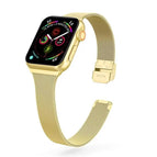 For Apple Watch Series 8&7 41mm / SE 2&6&SE&5&4 40mm / 3&2&1 38mm / Gold