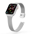 For Apple Watch Series 8&7 41mm / SE 2&6&SE&5&4 40mm / 3&2&1 38mm / Silver