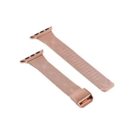 Milanese Stainless Steel Apple Watch Band 38-49mm Adjustable