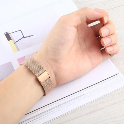 Milanese Stainless Steel Apple Watch Band 38-49mm Adjustable