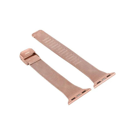 Milanese Stainless Steel Apple Watch Band 38-49mm Adjustable