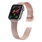 For Apple Watch Ultra 49mm / Series 8&7 45mm / SE 2&6&SE&5&4 44mm / 3&2&1 42mm / Rose Pink