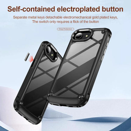 iPhone Case for Everyday Protection and Travel with dual-layer TPU and PC clear back for scratch and impact protection