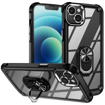 Protective Phone Case With Ring Holder For Everyday iPhone Use