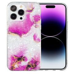 Sleek IMD Shell Design TPU Phone Case for iPhone 15 Pro Max