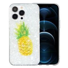 Funda de TPU para teléfono con patrón IMD Shell, serie 1